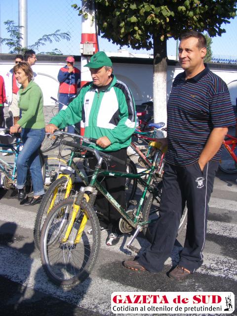 Gheorghe Fometescu, directorul APM Gorj, va merge la serviciu pe bicicletă
