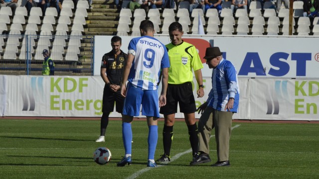 Marin Dumitrescu (101 ani) a dat lovitura de începere