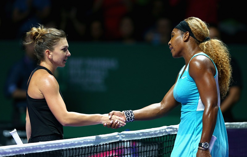 Serena Williams a felicitat-o pe Simona Halep pentru evoluţia de excepţie