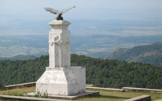 Vulturul din bronz din Poiana lui Mihai (Foto:adevarul.ro)