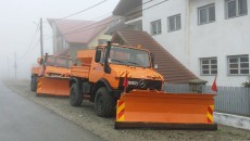 Utilajele sunt pregătite să intervină la Rânca