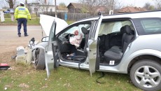 Oamenii legii au stabilit după primele cercetări că șoferul a pierdut controlul mașinii din cauza neatenției