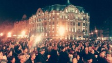 Imagini de la mitingul de solidaritate organizat la Timișoara (Foto: psnews.ro)