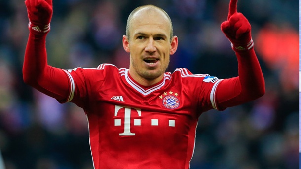 Arjen Robben scrie istorie în tricoul lui Bayern Munchen