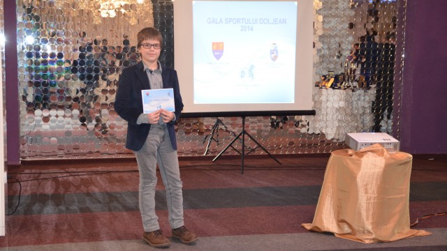 Şahistul Ducu Gavrilescu, premiat la categoria "speranţa anului"