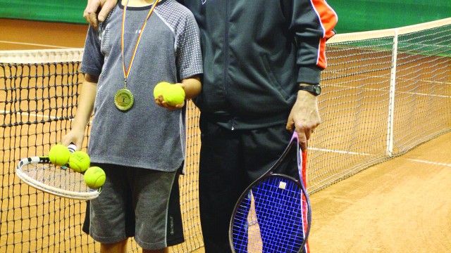 Alex Coman şi antrenorul Marian Dragu, o echipă de succes (Foto: Claudiu Tudor)