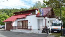 Sediul postului Salvamont din Runcu