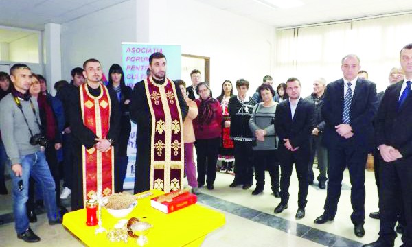 Centrul Cultural a fost inaugurat în prezența autorităților și a membrilor comunității  de români din Kladovo