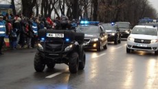 Cel mai aşteptat moment a fost defilarea militarilor din Drobeta Turnu Severin (Foto: adevarul.ro)