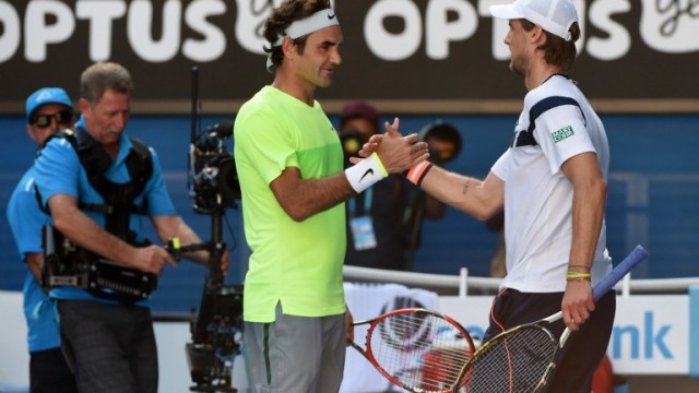 Italianul Seppi a obținut prima sa victorie în fața lui Federer