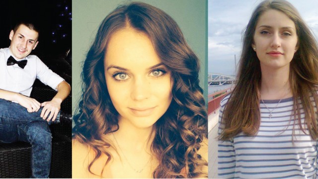 Alexandru Corlan, Alondra Mărăcine şi Andreea Andrei