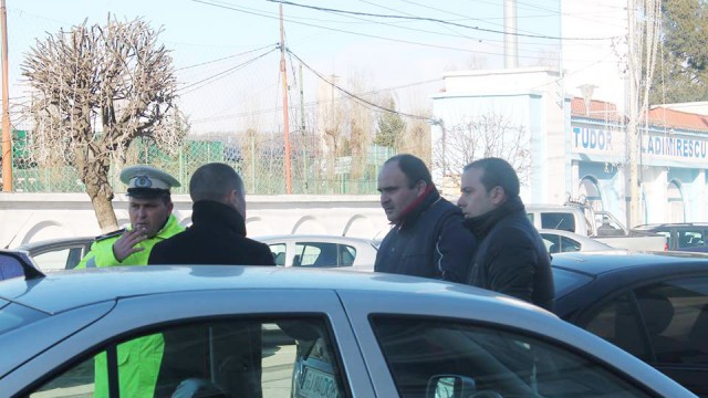 Taximetristul a murit la locul de muncă (Foto: Eugen Măruţă)