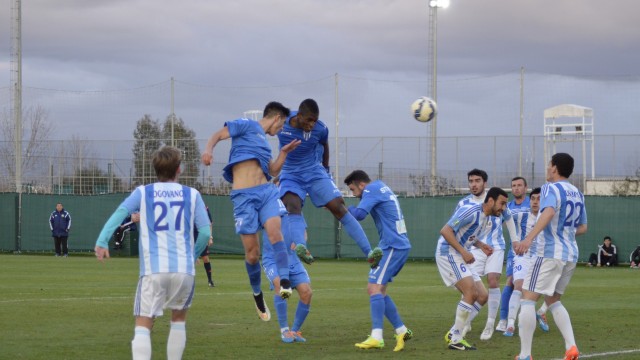 Kay a reuşit să marcheze un gol superb în disputa cu Pakhtakor (foto: Alexandru Vîrtosu)