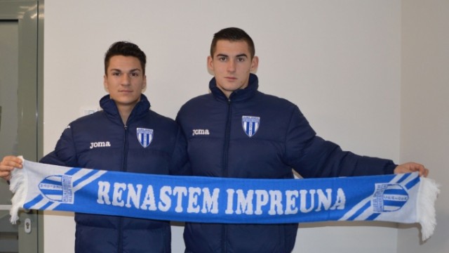 Dică și Jurj au fost chemați la lotul naționalei sub 17 ani de Bogdan Argeș Vintilă (foto: csuc.ro)