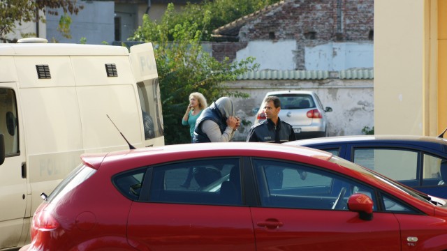 Cei doi polițiști au fost arestați preventiv în toamna anului 2013, fiind acuzați de comiterea infracțiunii de luare de mită (Foto: Arhiva GdS)