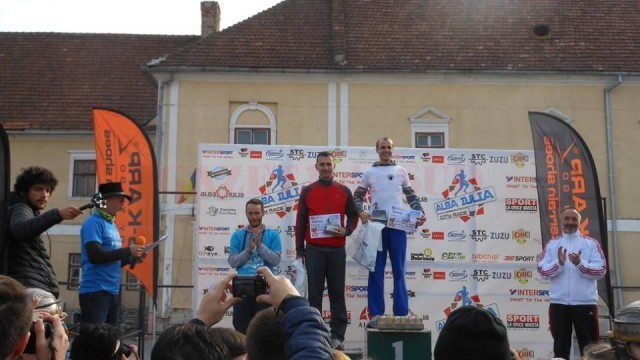 Marius Bușcă a ocupat locul întâi la cros (categoria masculin 35-50 de ani)