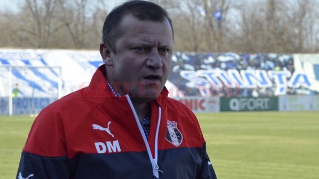 Dorinel Munteanu a fost mulţumit de punctul obţinut pe "Extensiv" (foto: csuc.ro)