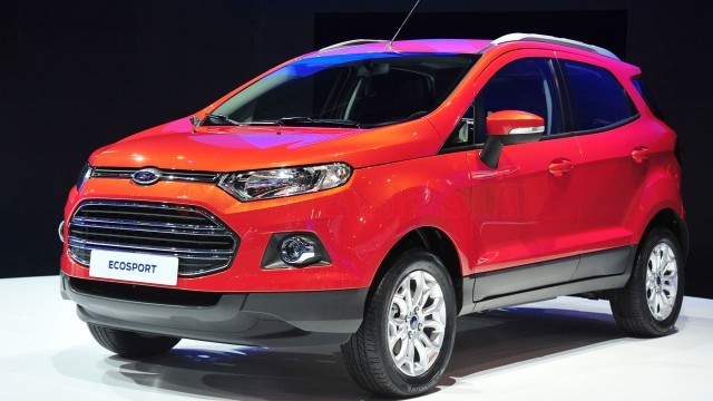 SUV-ul Ford EcoSport, care acum se produce în India, ar putea fi fabricat și la Craiova (FOTO: paultan.org)