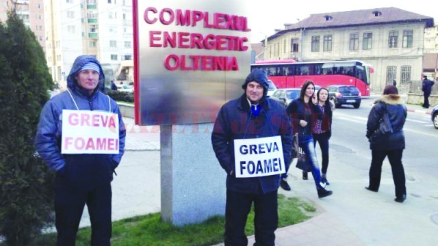 Peste 30 de mineri se află de luni în greva foamei (Foto: Eugen Măruţă)