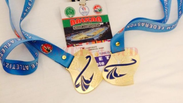 Cele mai recente medalii cucerite Adelina Pastor, două titluri la Campionatul Balcanic