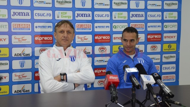 Emil Săndoi și Thaer Bawab știu că îi așteaptă un meci greu cu Universitatea Cluj (foto: Alexandru Vîrtosu)