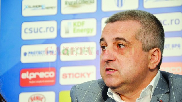 Felix Grigore crede că avocaţii CSU o vor învinge pe UEFA la TAS (Foto: Alexandru Vîrtosu)
