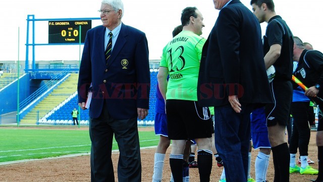 Nicolae Rainea a fost un admirator al fotbalului din Oltenia (foto: Alexandru Vîrtosu)