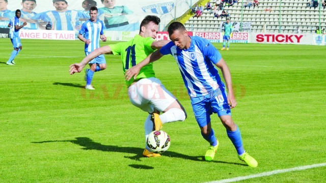 Lui Bawab şi colegilor lui nu le-a mers bine nici cu leul pe piept (Foto: Alexandru Vîrtosu)