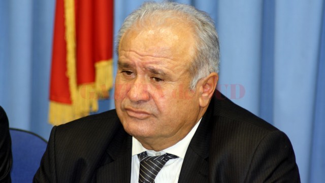 Ion Călinoiu, preşedintele Consiliului Judeţean Gorj (FOTO: Eugen Măruţă)