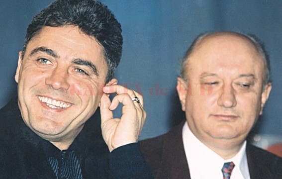 Cîrțu și Stroe, anii ‘90, la Casa de Cultură a Studenților din Craiova (Foto: arhiva GdS)