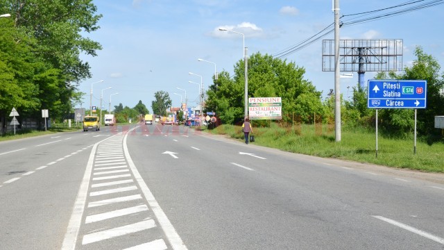 Autostrada Craiova - Pitești este singura arteră rutieră prinsă în Master Planul de Transport al Românie prevăzută a fi finalizată până în 2020 (Foto: GdS)