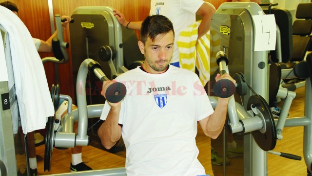 Viorel Ferfelea este conştient că are de recuperat la capitolul fizic (Foto: csuc.ro)