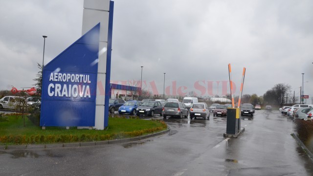 Parcarea Aeroportului Craiova urmează să se extindă cu 200 de locuri (Foto: arhiva GdS)