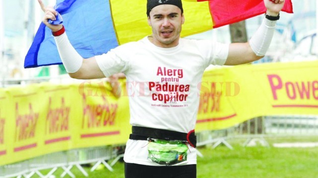 Vlad Tănase a trecut linia de sosire în lacrimi