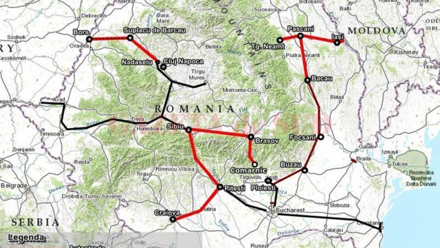 Craiova-Pitești este singura autostradă prinsă în Master Planul General de Transport al României până în anul 2020