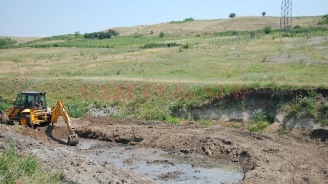 Aici va fi construită stația de epurare din Cujmir (Foto: Claudiu Tudor)