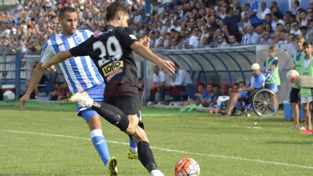 Bawab şi colegii săi au făcut o partidă slabă cu FC Viitorul (foto: Alexandru Vîrtosu)