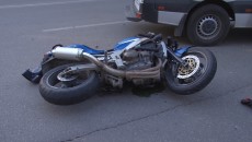 motocicleta cazuta