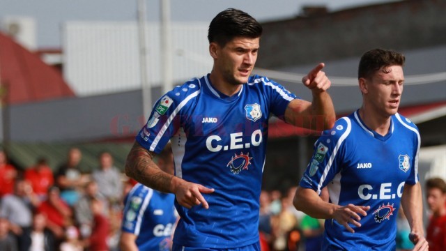 Săpunaru a debutat cu gol la Pandurii