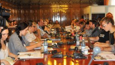 Reprezentanţi ai oraşelor canditate, ai fostelor, prezentelor şi viitoarelor capitale europe ale culturii, dar şi reprezentanţi ai Ministerului Culturii din România s-au întâlnit la Craiova