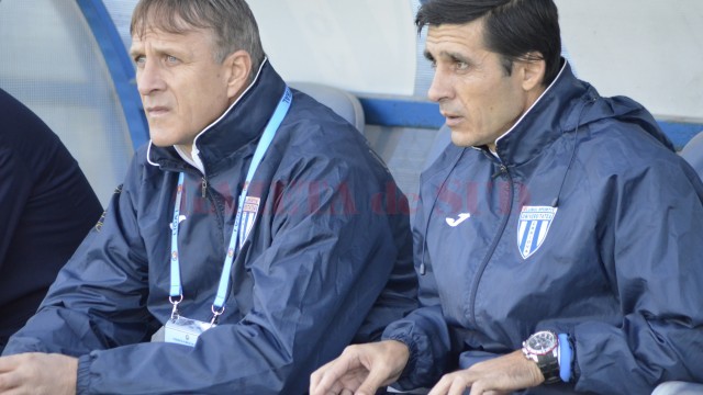 Emil Săndoi şi Daniel Mogoşanu, concentraţi asupra aşezării tactice a dinamoviştilor