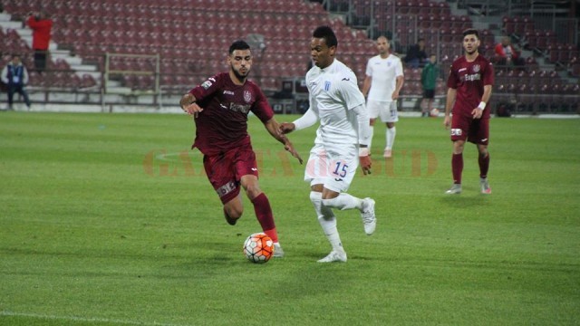 Nuno Rocha a marcat la Cluj şi a contribuit din plin la succesul Craiovei (foto: csuc.ro)