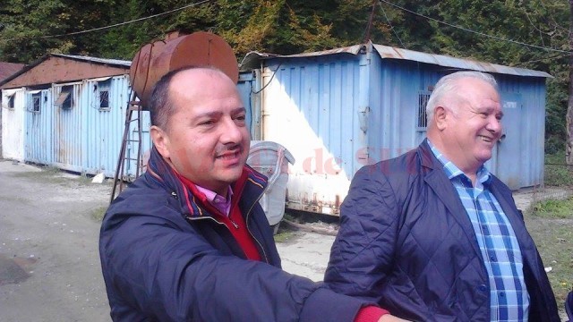 Remus Borza, alături de Ion Călinoiu, prezenţi ieri în Defileul Jiului