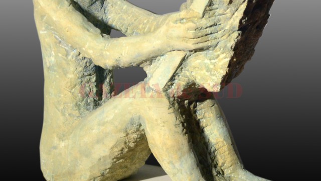 Lucrare purtând semnătura artistei Alina Enache