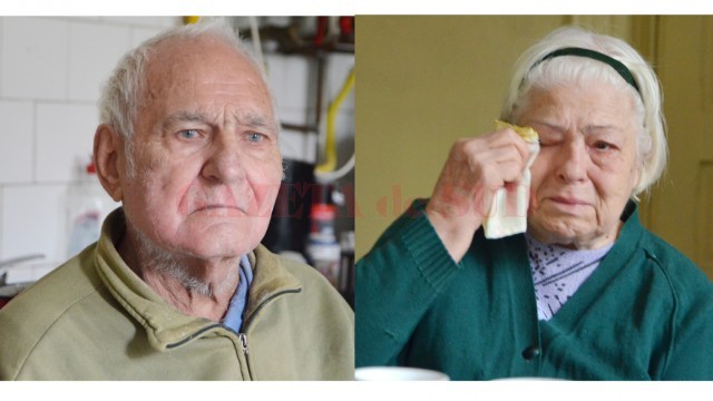 Marin şi Maria Gabroveanu au fost nevoiţi să plece din casa în care au trăit mai bine de jumătate de secol (Foto: GdS)