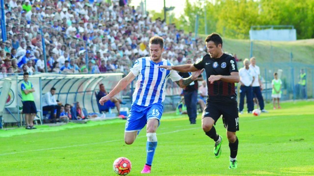 Dumitraş şi colegii săi vor să răzbune înfrângerea cu Viitorul din turul campionatului (Foto: Alexandru Vîrtosu)