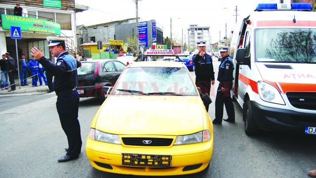 În urma accidentului provocat de taximetristul Cocendău și-a pierdut viața un craiovean de 63 de ani (Foto: arhiva GdS)