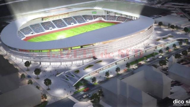 Aşa va arăta Stadionul Municipal din Târgu Jiu