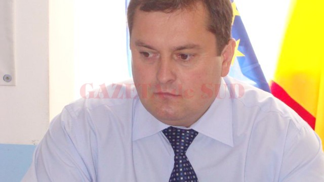 Vili Pasăre, primarul comunei Dragoteşti (Foto: Eugen Măruţă)
