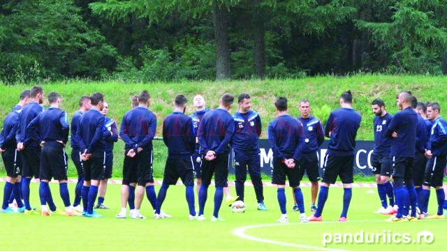Pandurii revin de astăzi la antrenamente
